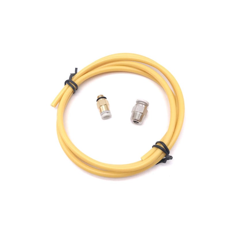 أنبوب PTFE الأصفر اقتران سريع M10 PC4 موصل M6 لطرف الطابعة ثلاثية الأبعاد الساخن - Image 3